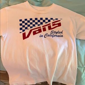 White short sleeve tee